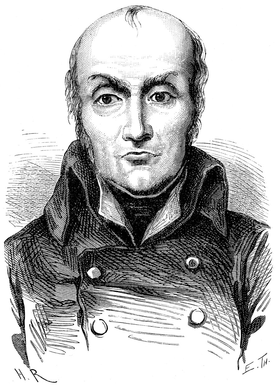 Nicolas Francois Appert 1749-1841, fransk kokk og oppfinner, c1870 av Unbekannt