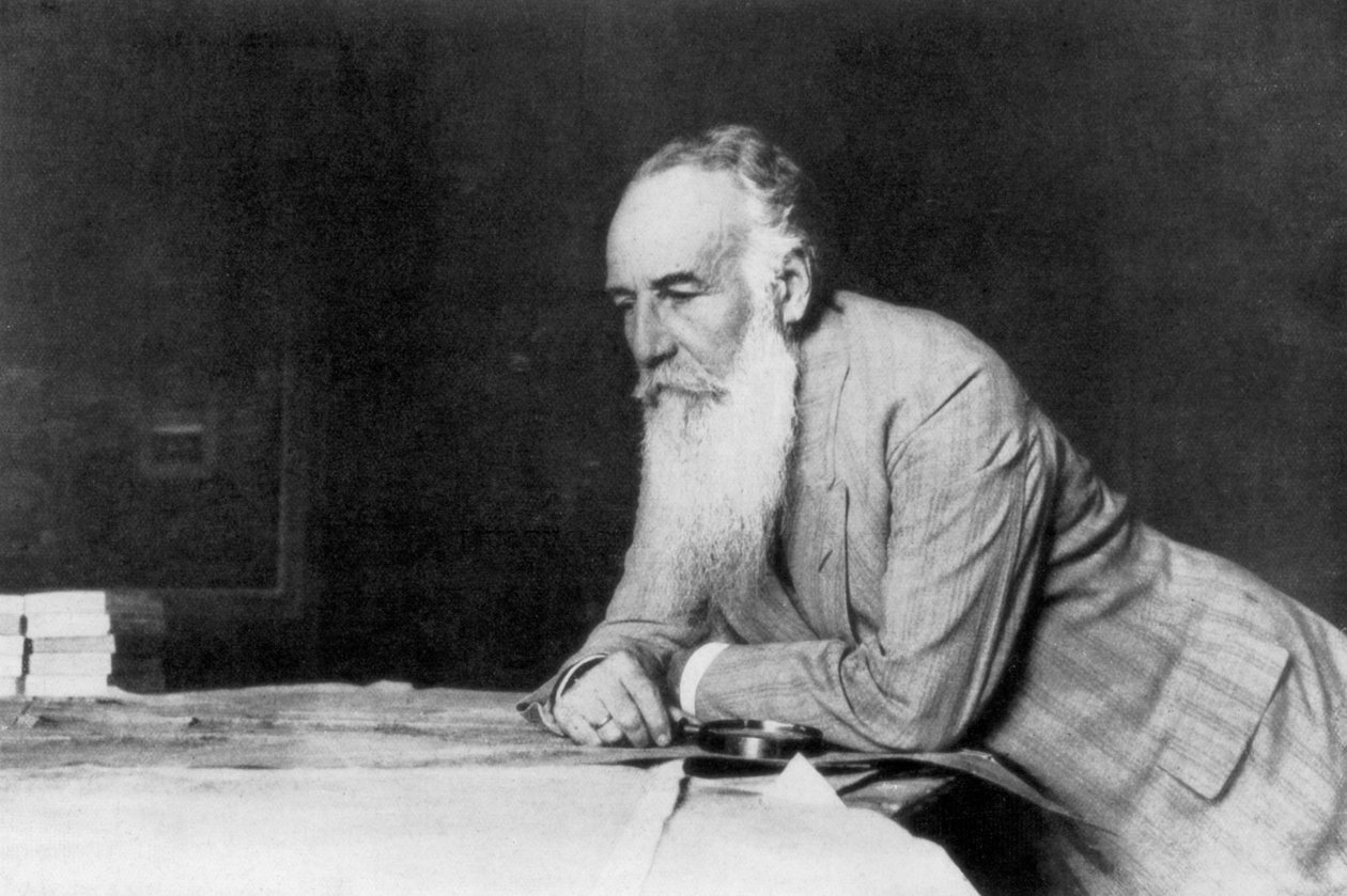Nikola Pasic, statsminister i Serbia, 23. juli 1914 av Unbekannt