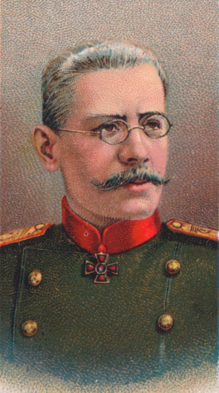 Nikolai Vladimirovich Ruzsky 1854-1918, russisk general fra første verdenskrig, 1917 av Unbekannt