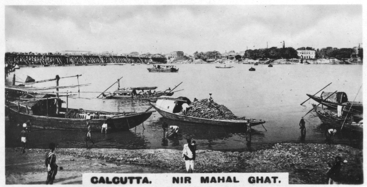 Neer Mahal Ghat, Calcutta, India, 1925 av Unbekannt