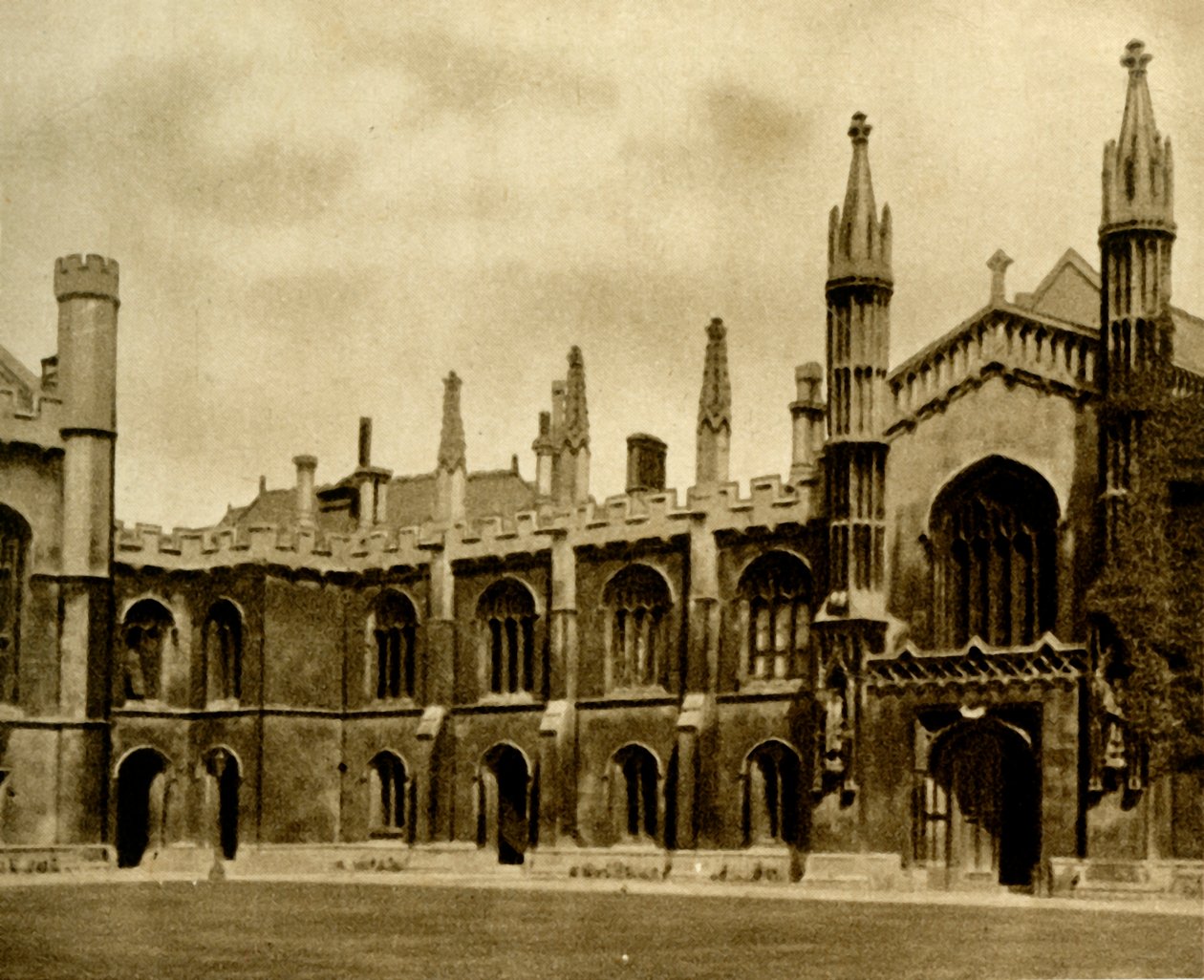 nr. 44. Corpus Christi College, Cambridge, 1923. av Unbekannt