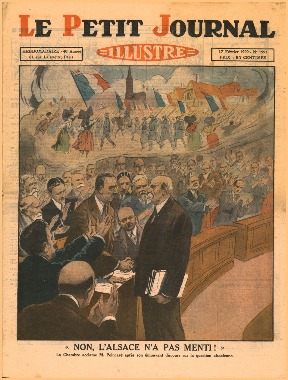 Nei, Alsace løy ikke!, 1929. av Unbekannt