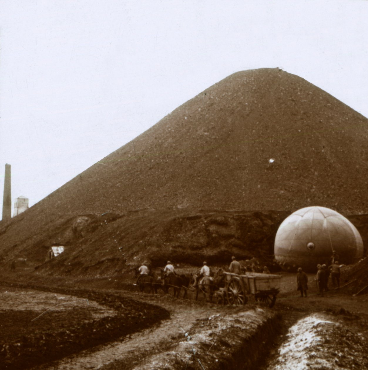 Noeux-les-Mines, Nord-Frankrike, c1914-c1918 av Unbekannt