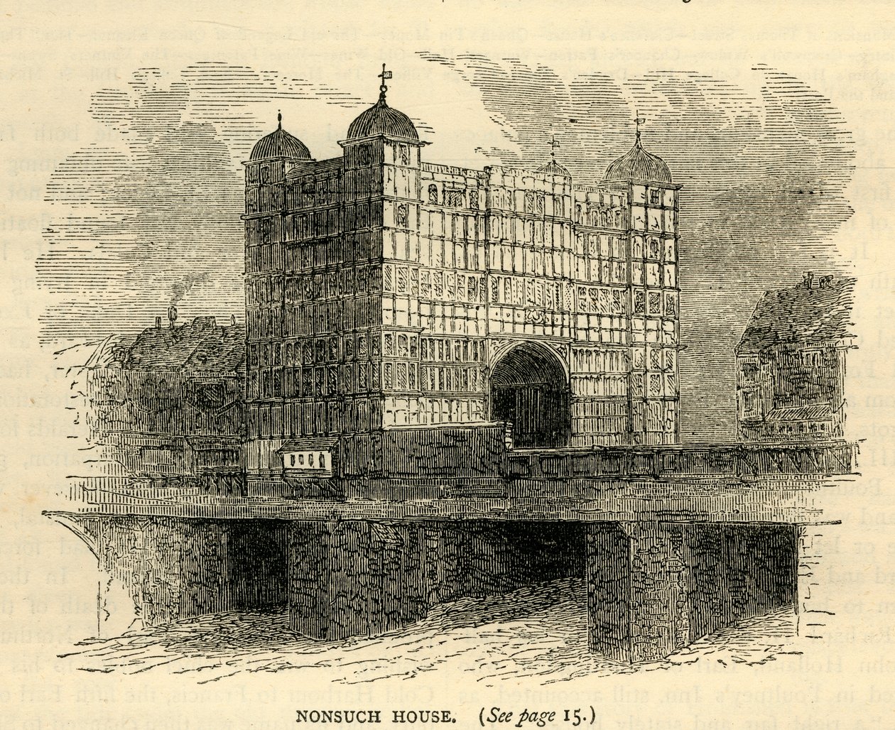 Nonsuch House, c1872. av Unbekannt