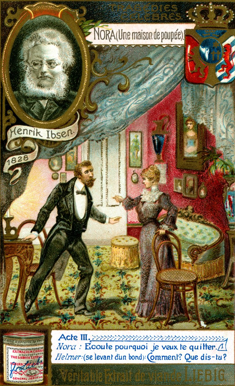 Nora Et dukkehjem av Henrik Ibsen, c1900 av Unbekannt