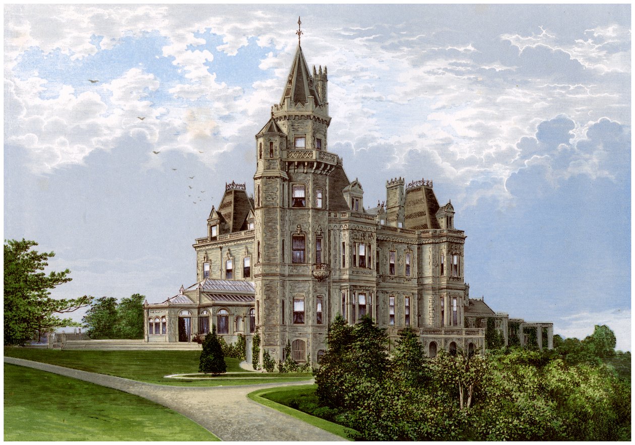 Normanhurst, Sussex, hjemmet til Brassey-familien, c1880 av Unbekannt