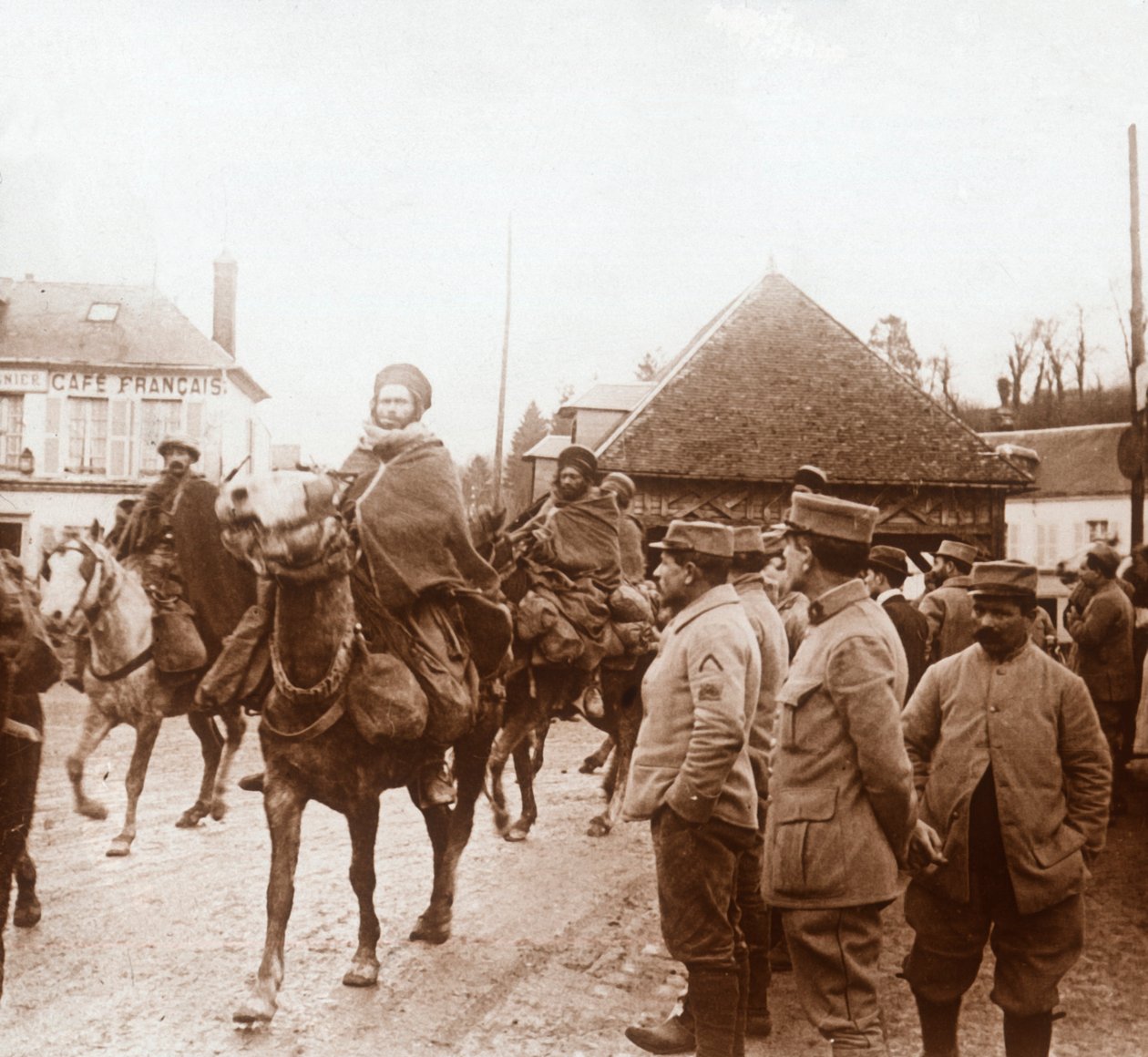 Nordafrikanske soldater, c1914-c1918 av Unbekannt