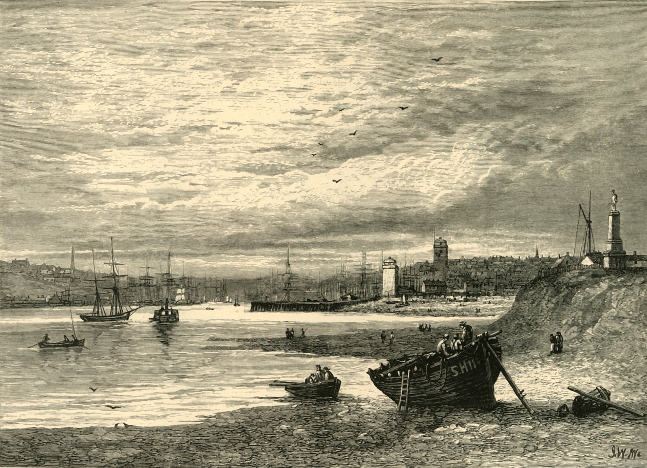 North and South Shields, 1898. av Unbekannt