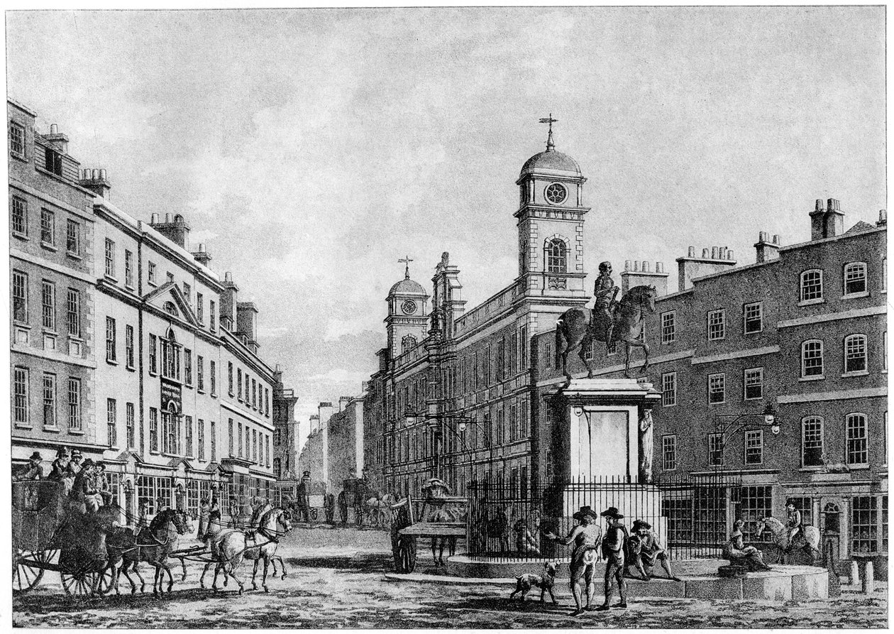 Northumberland House, Charing Cross, 1700-tallet, 1908 av Unbekannt