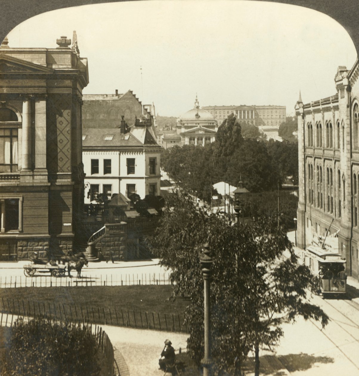 Norges fine hovedstad, Christiania, Norge, c1905. av Unbekannt