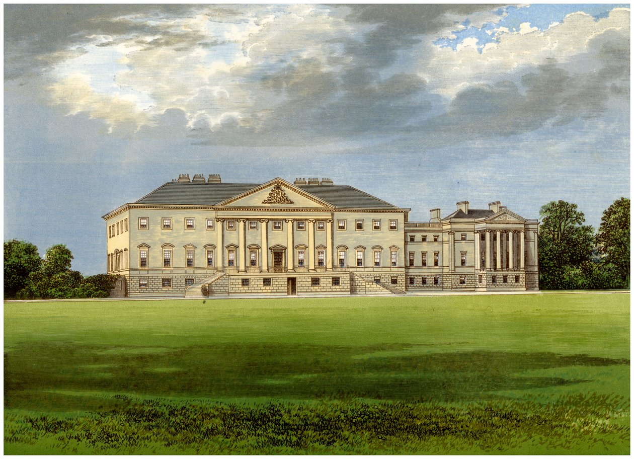 Nostell Priory, Yorkshire, hjemmet til Winn-familien, c1880 av Unbekannt