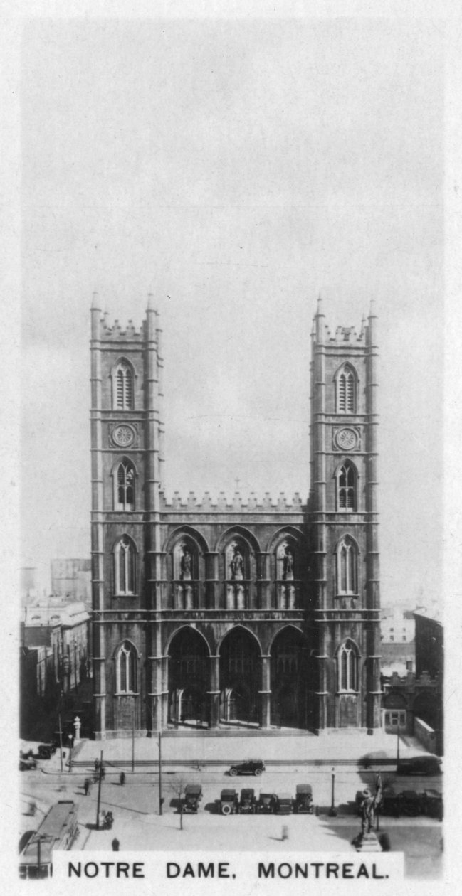 Notre Dame, Montreal, Canada, ca 1920-tallet av Unbekannt