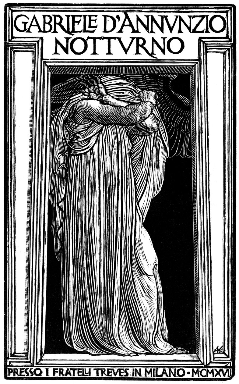Notturno, av Gabriele DAnnunzio, 1921 av Unbekannt