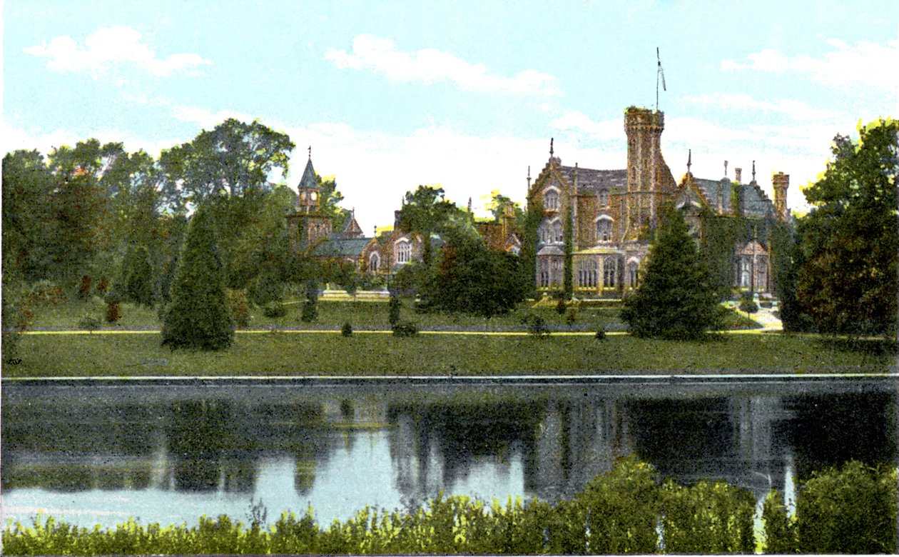 Oakley Court, nær Bray, Berkshire, 1900-tallet av Unbekannt