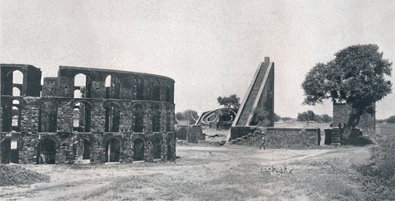 Observatoriet til Jai Singh, c1910. av Unbekannt