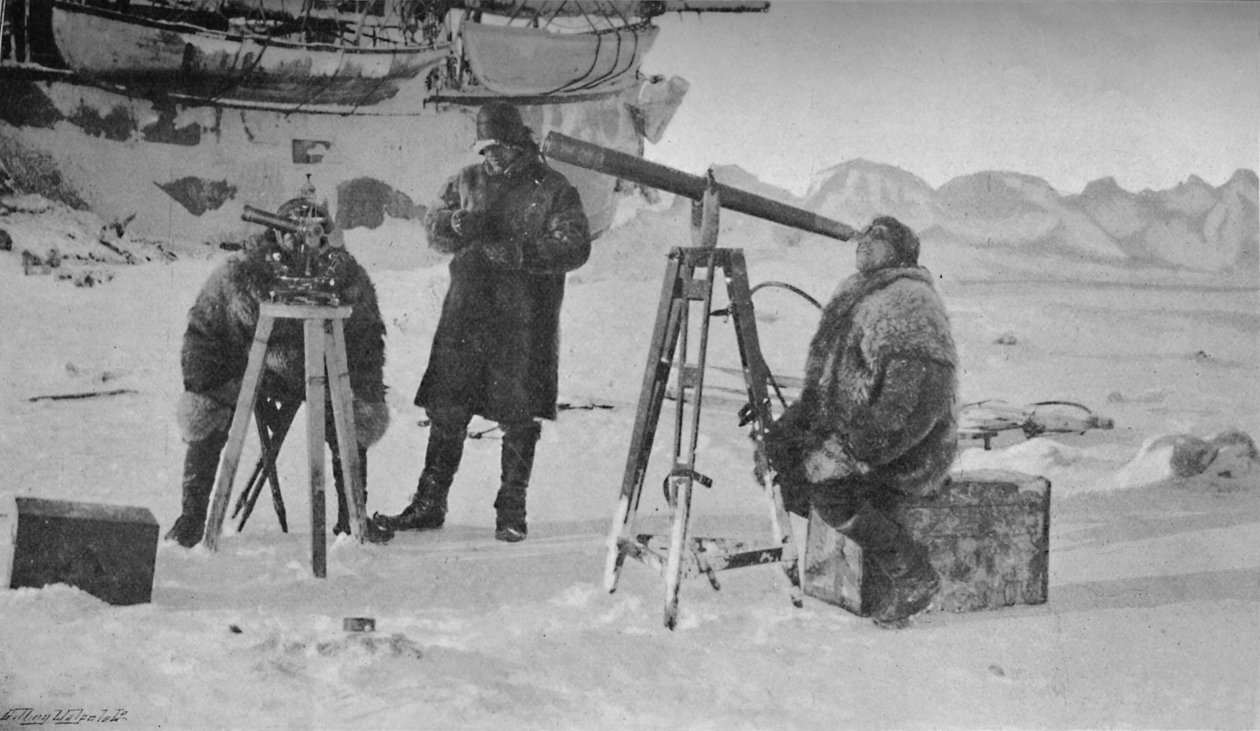 Observerer Solformørkelsen, 6. april 1894, 1897 av Unbekannt