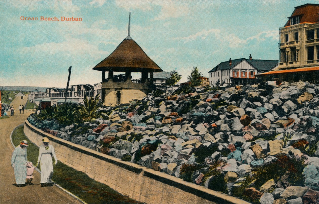 Ocean Beach, Durban, c1914 av Unbekannt