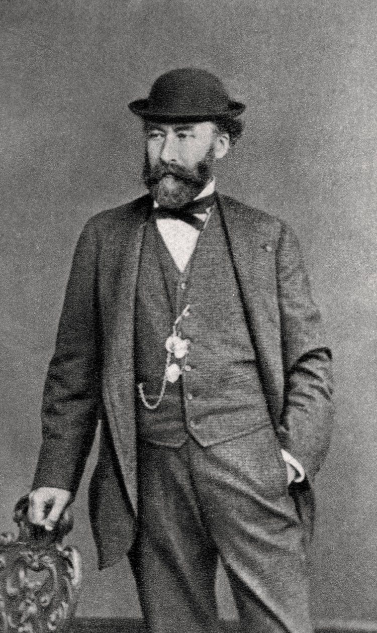 Octave Feuillet , fransk romanforfatter og dramatiker, 1872 av Unbekannt