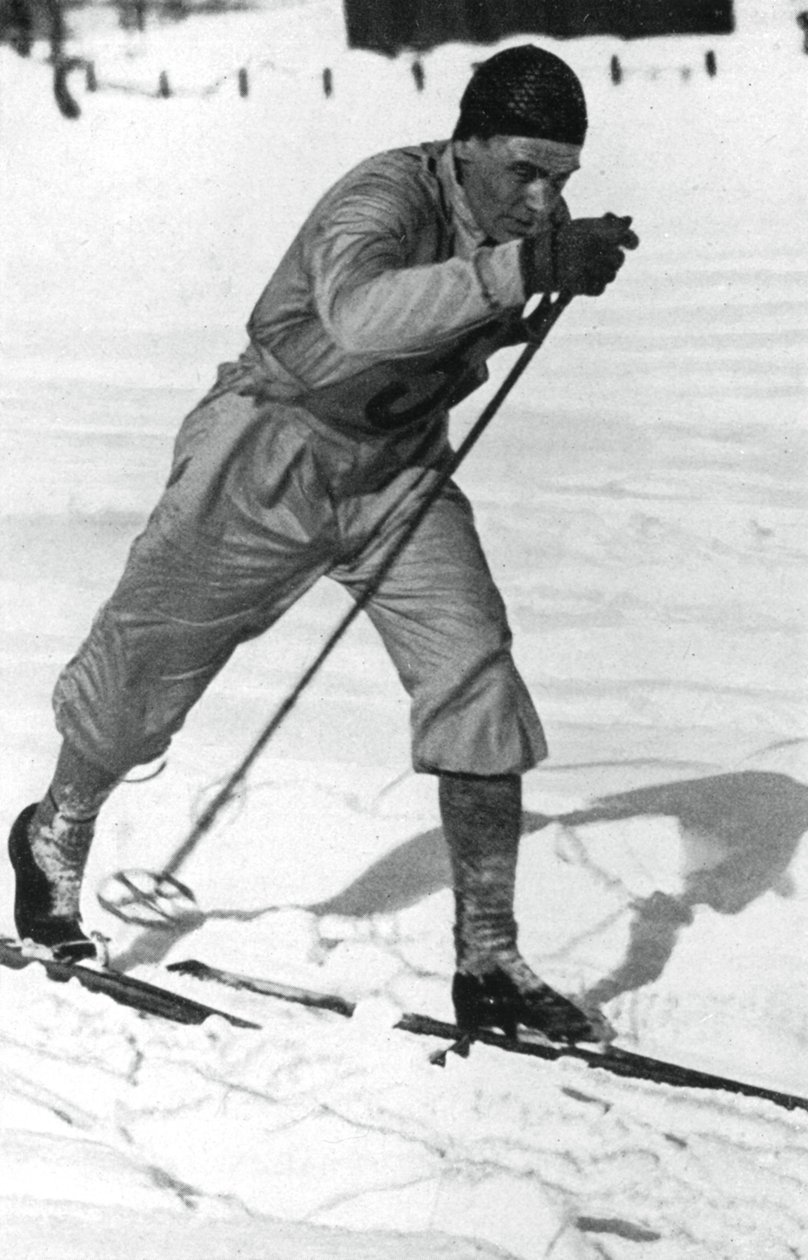 Oddbjorn Hagen , norsk langrennsløper, vinter-OL, Garmisch-Partenkirchen, 1936 av Unbekannt