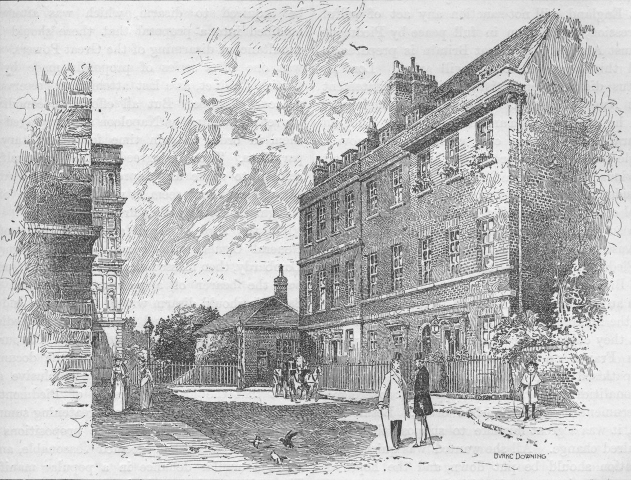 Office of the First Lord of the Treasury, 10 Downing Street, London, 1800-tallet 1906. av Unbekannt