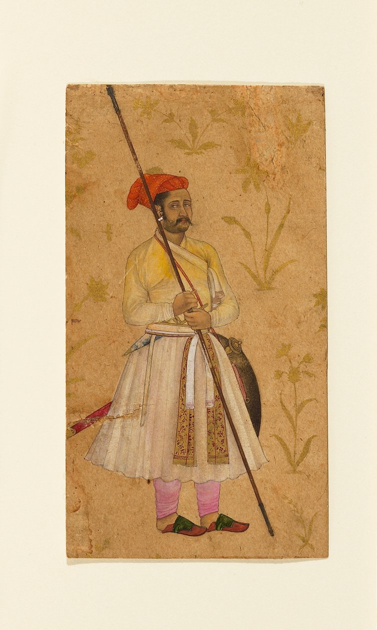 Offiser for Shah Jahan, 1635-1640 av Unbekannt