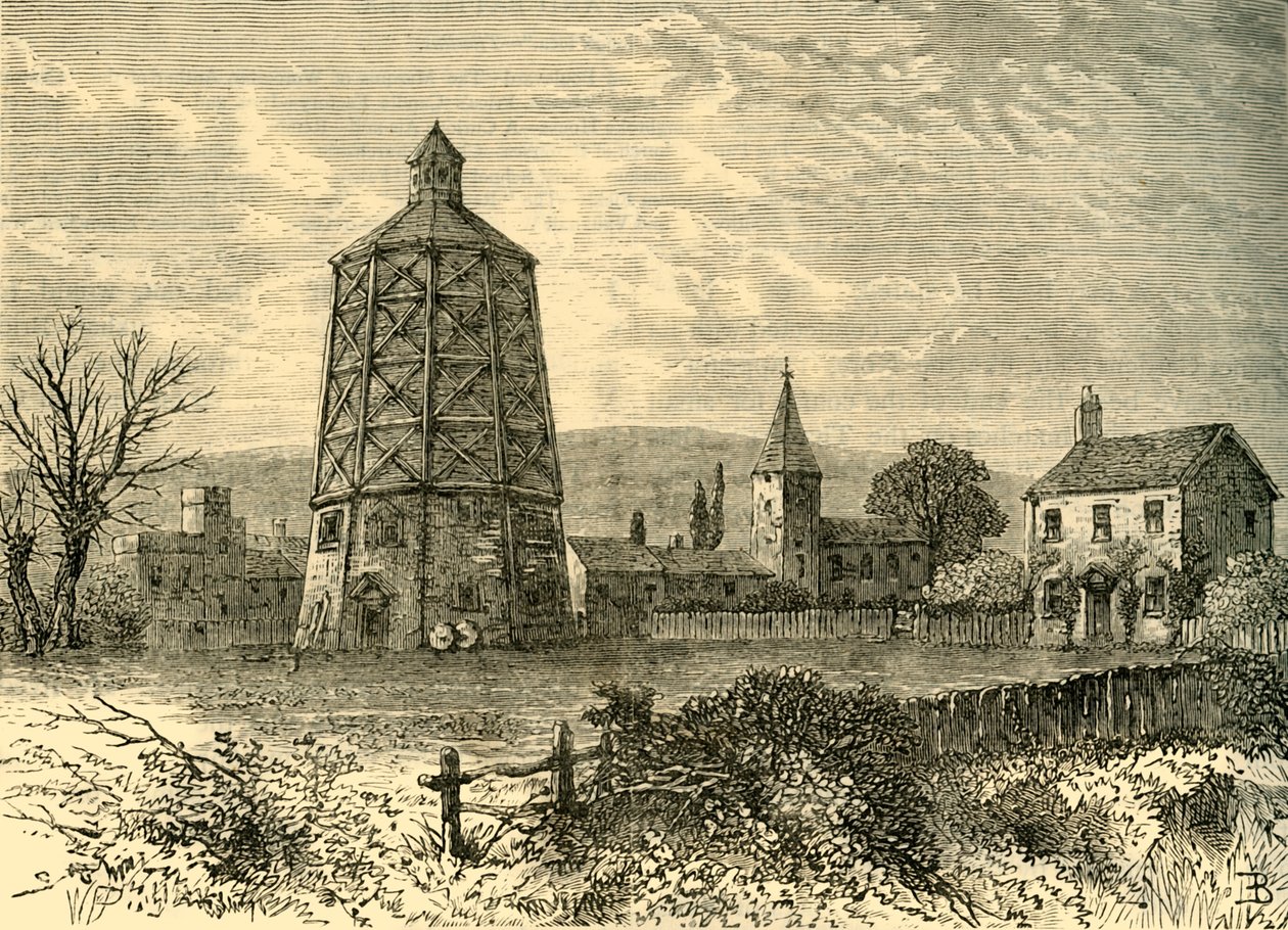 Old Battersea Mill, ca 1800, c1878. av Unbekannt