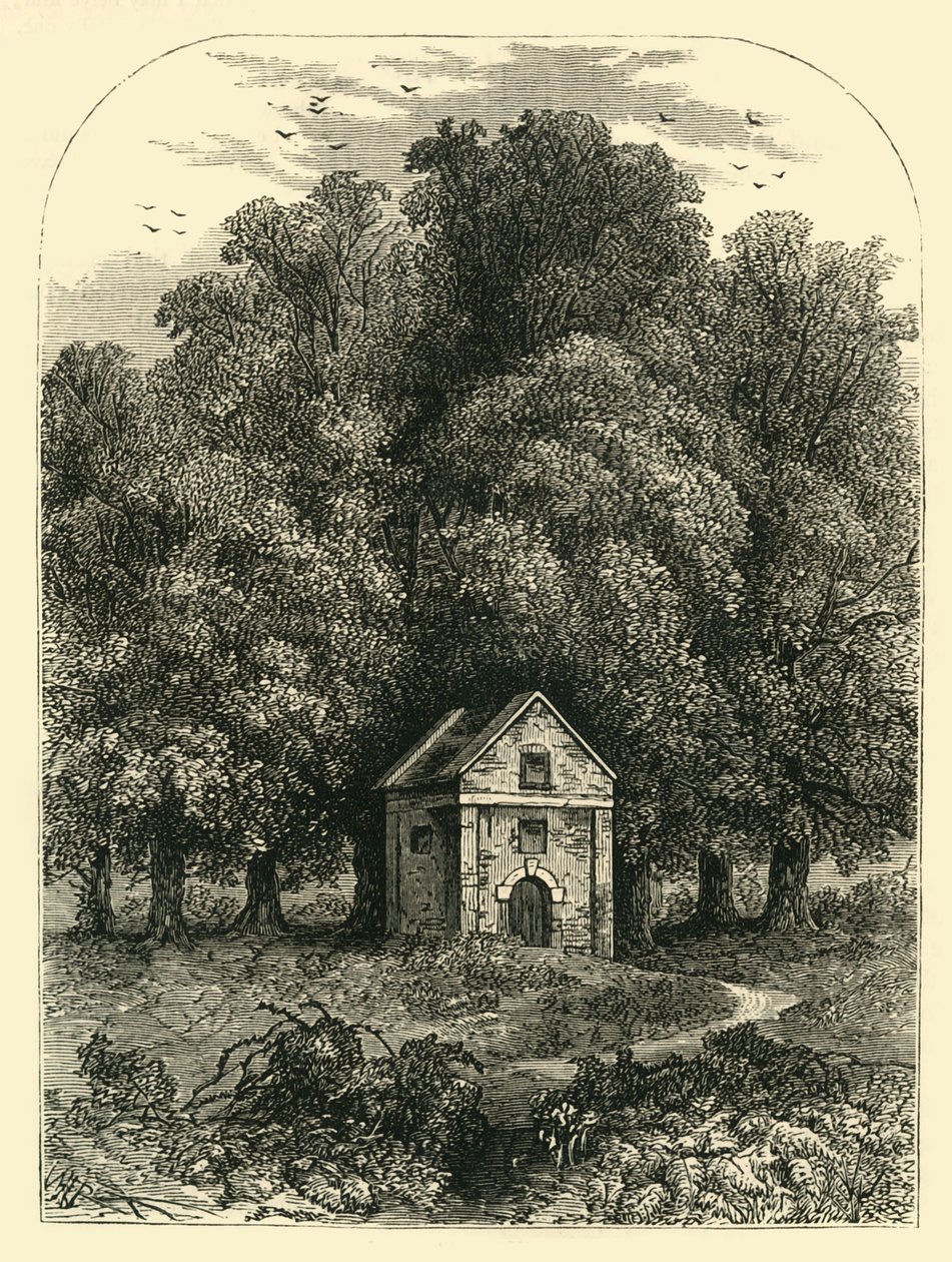 Old Conduit, Greenwich Park, i 1835, c1878. av Unbekannt