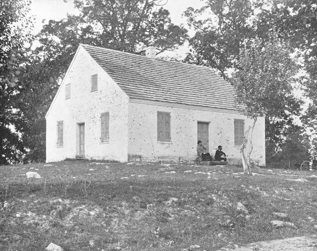 Old Dunkards Church, Antietam, Maryland, USA, c1900. av Unbekannt