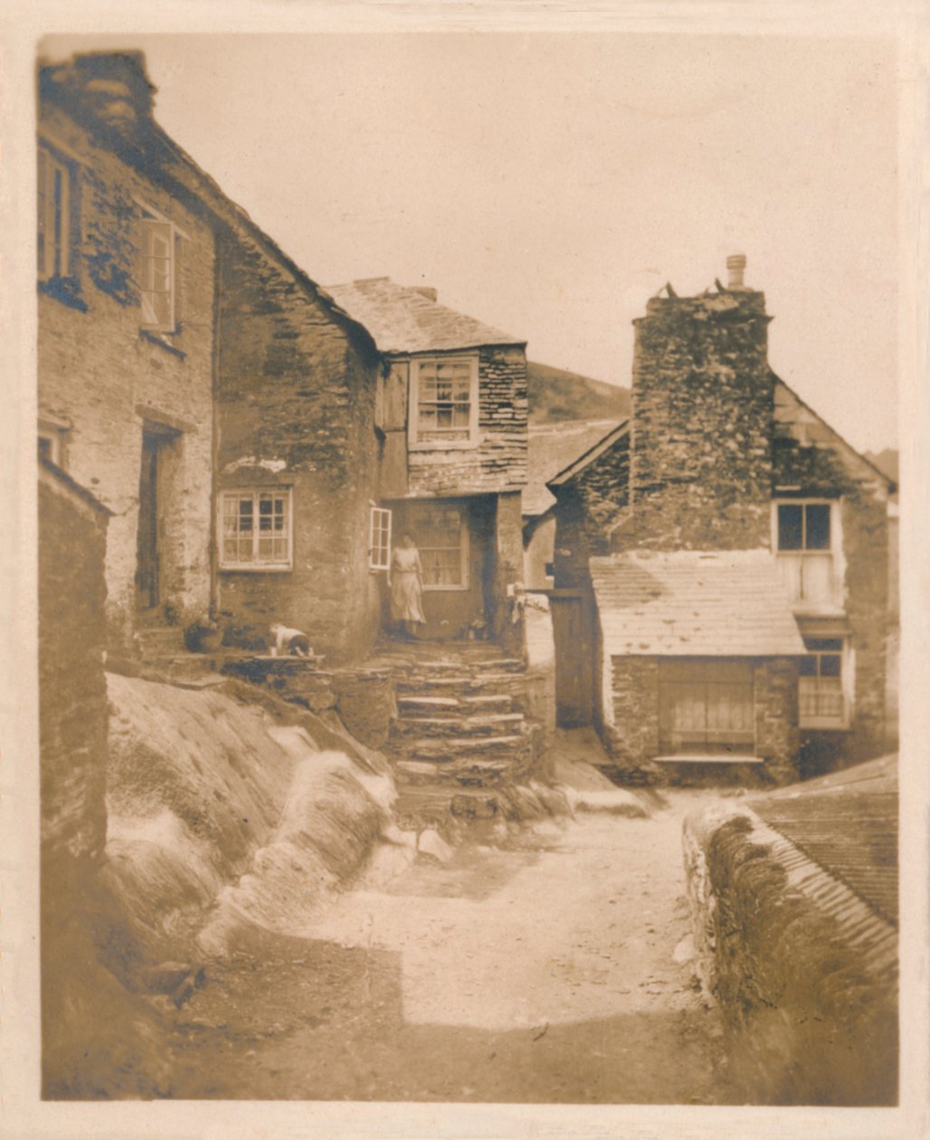 Old Smugglers House - Polperro, 1927 av Unbekannt