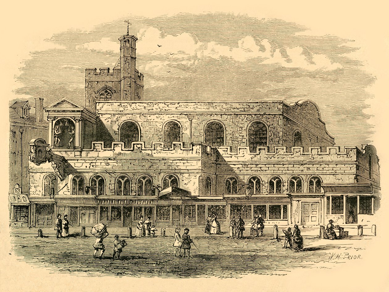 Gamle St. Dunstans kirke, 1814, 1897. av Unbekannt