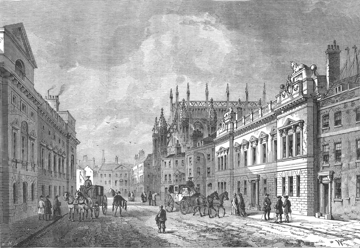 Old Street, Market Street, Westminster, 1820 1897. av Unbekannt