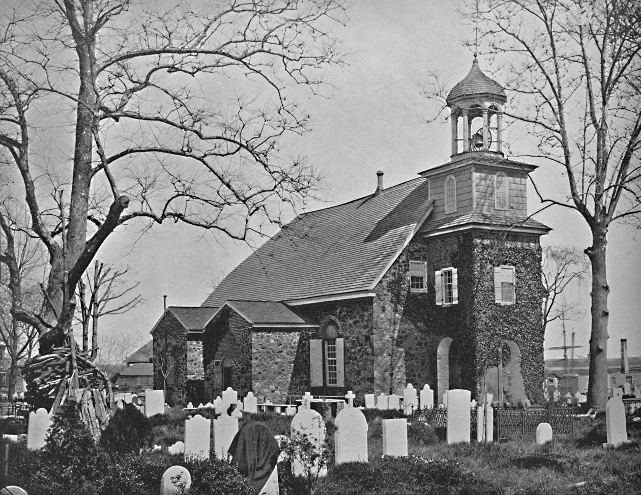 Old Swedes Church, Wilmington, Del, c1897. av Unbekannt