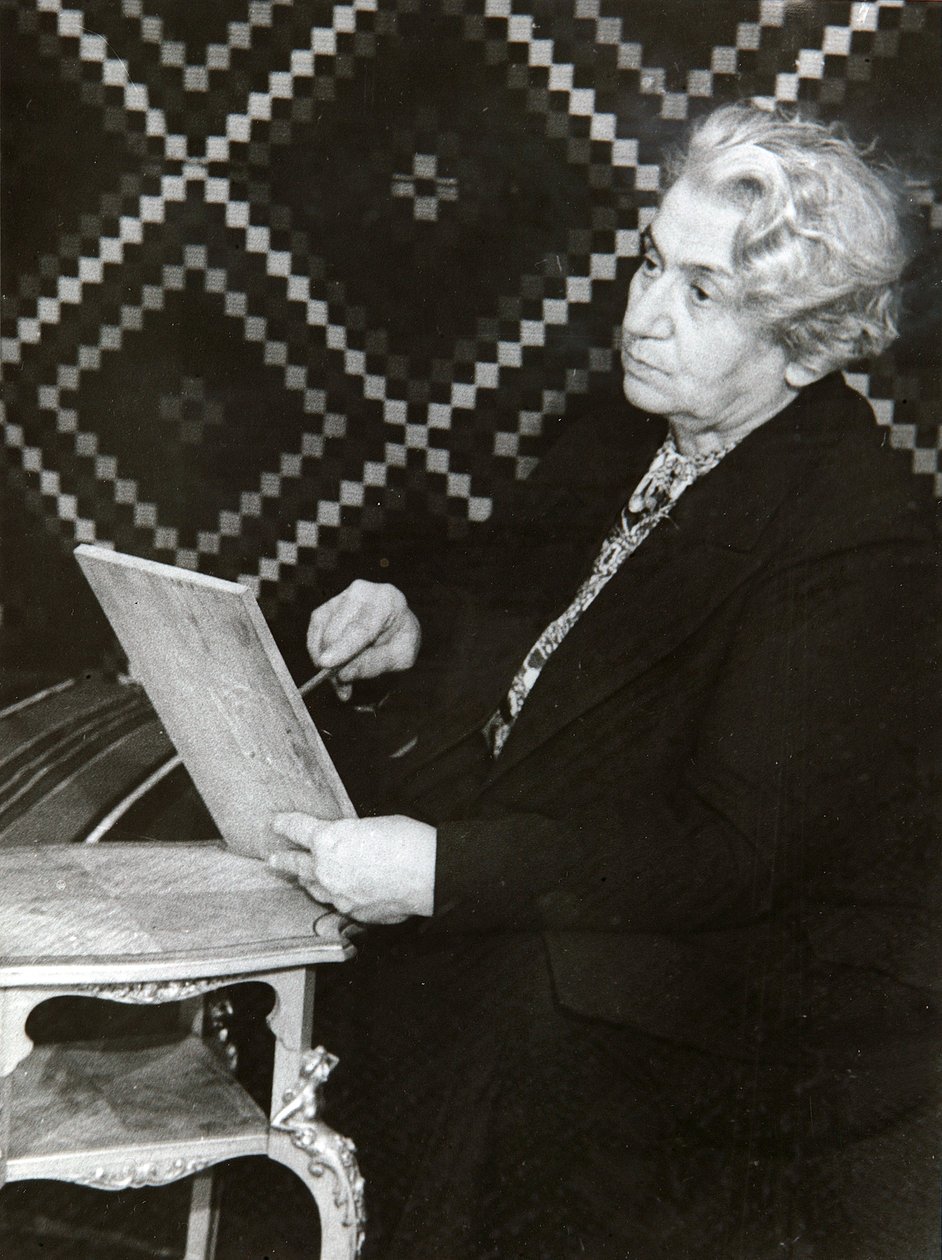 Olga Forsh, russisk forfatter, midten av 1900-tallet av Unbekannt