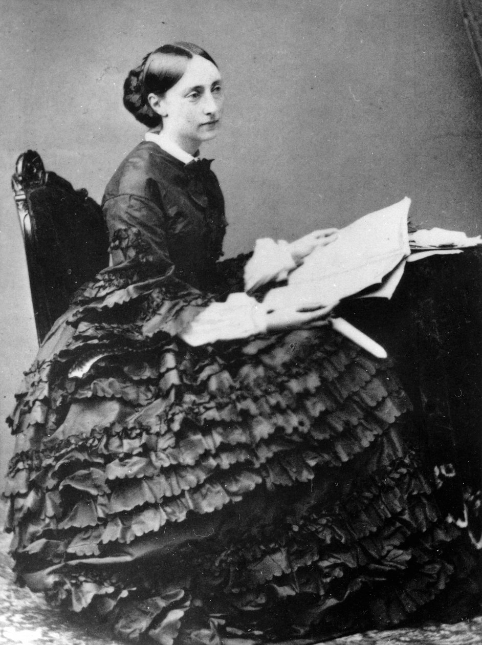 Olga Nikolaevna, dronning av Württemberg, c1860-c1867 av Unbekannt