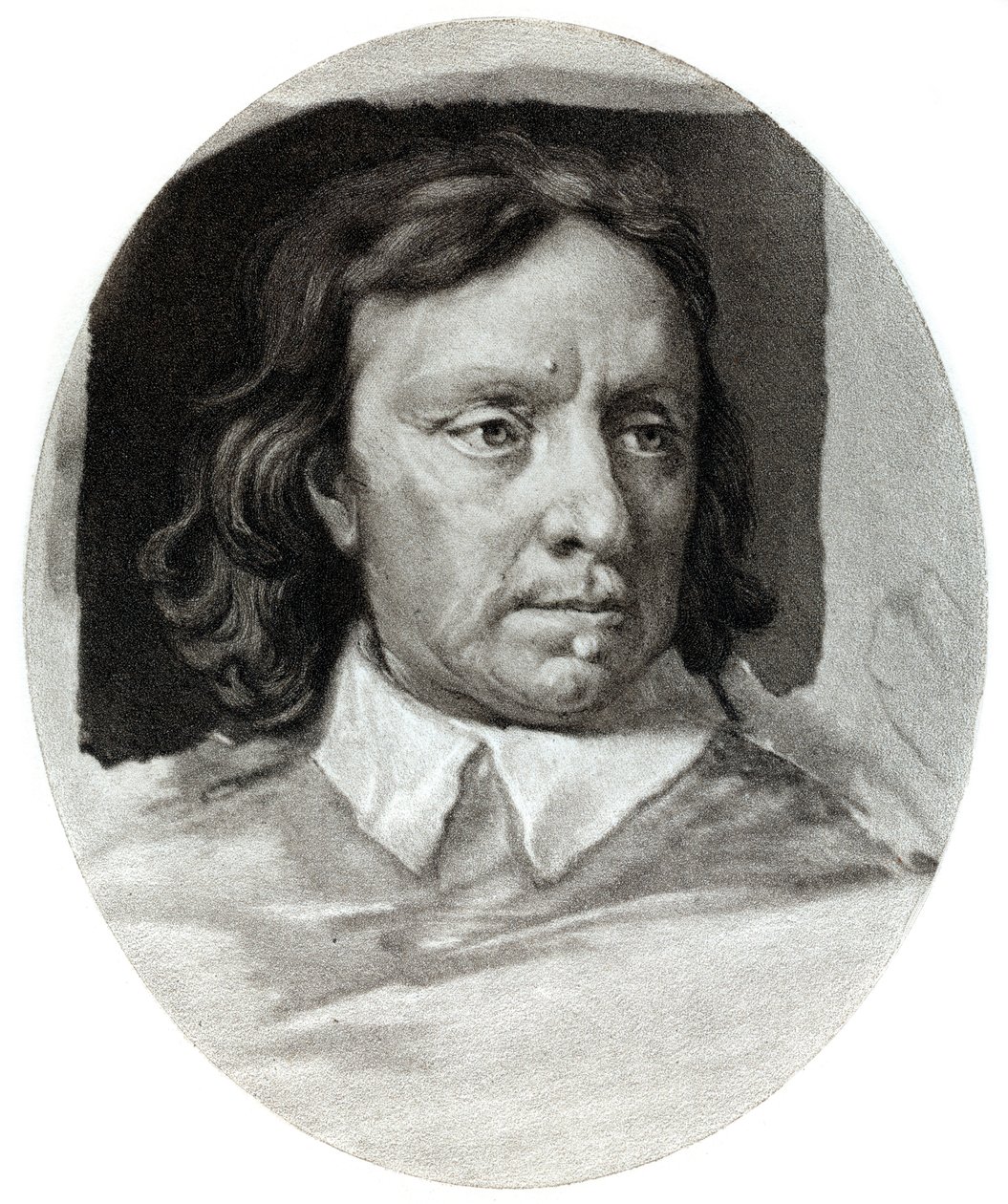 Oliver Cromwell, 1599-1658, engelsk militærleder og politiker, 1657, 1899. av Unbekannt