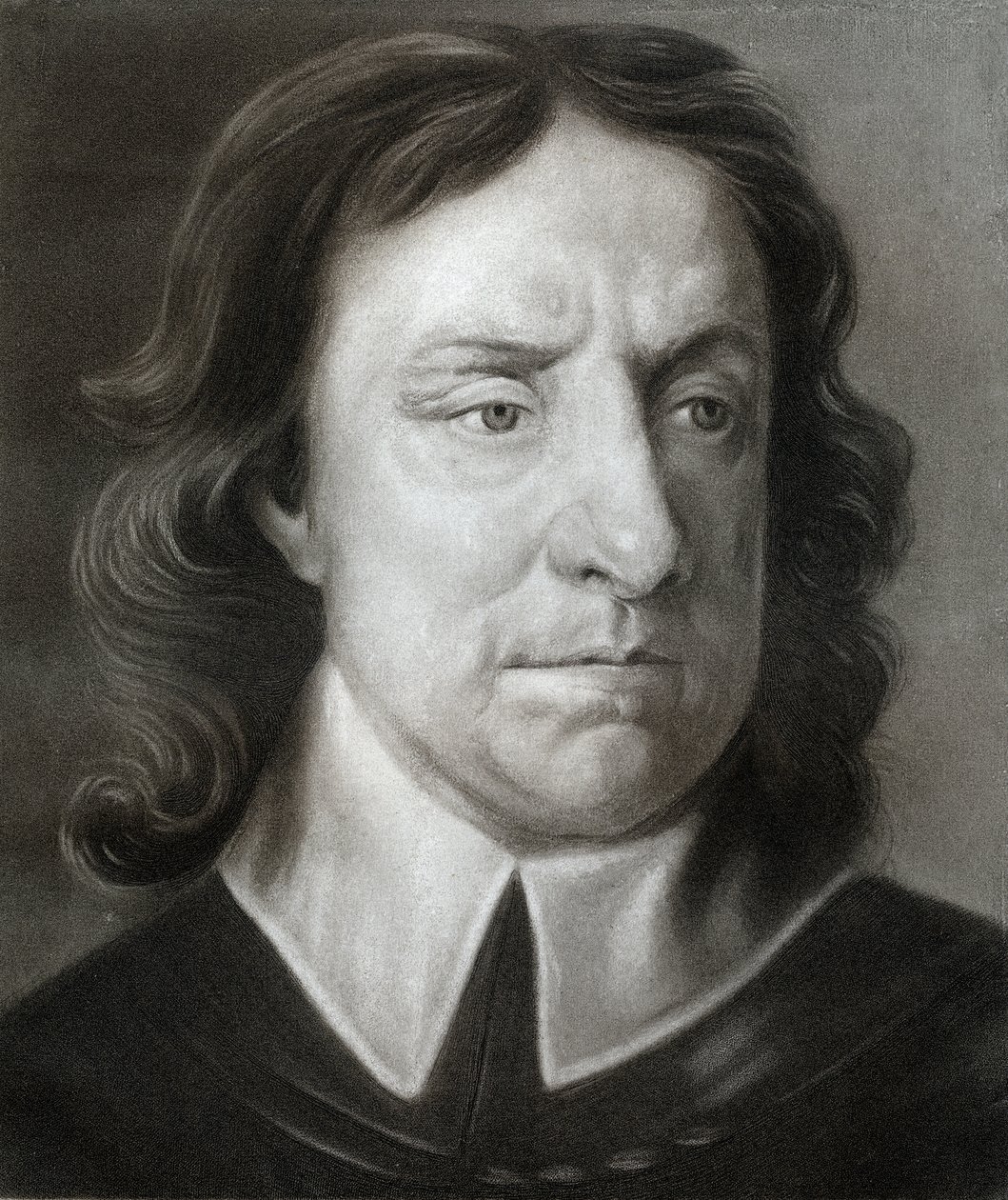 Oliver Cromwell, 1599-1658, engelsk militærleder og politiker, 1657, 1899. av Unbekannt