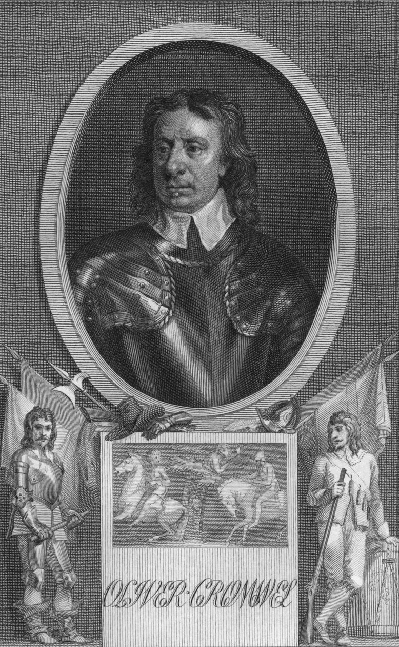 Oliver Cromwell, 1789 av Unbekannt