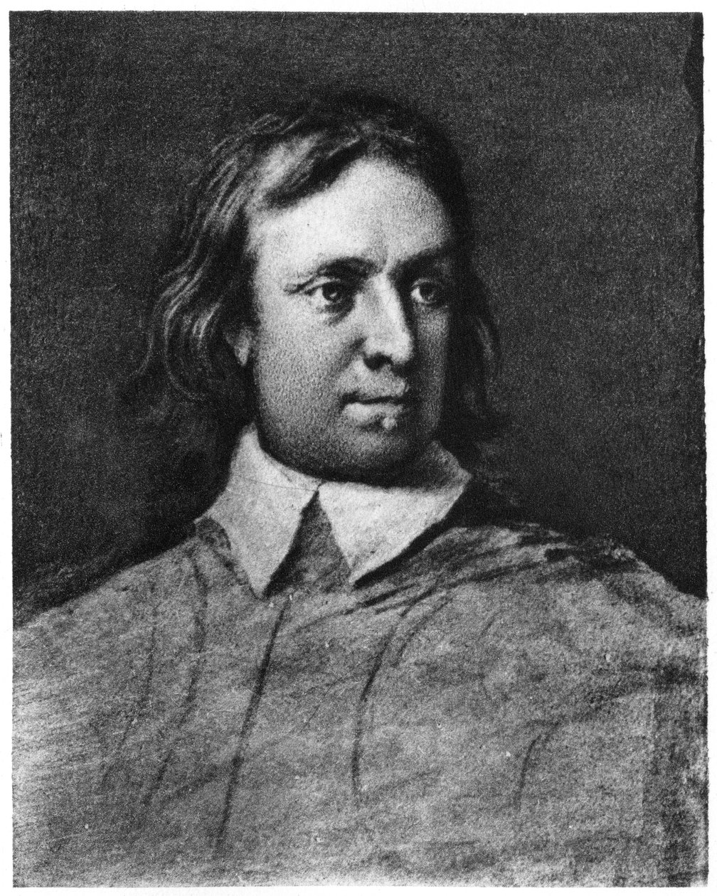 Oliver Cromwell , engelsk militærleder og politiker, 1907 av Unbekannt