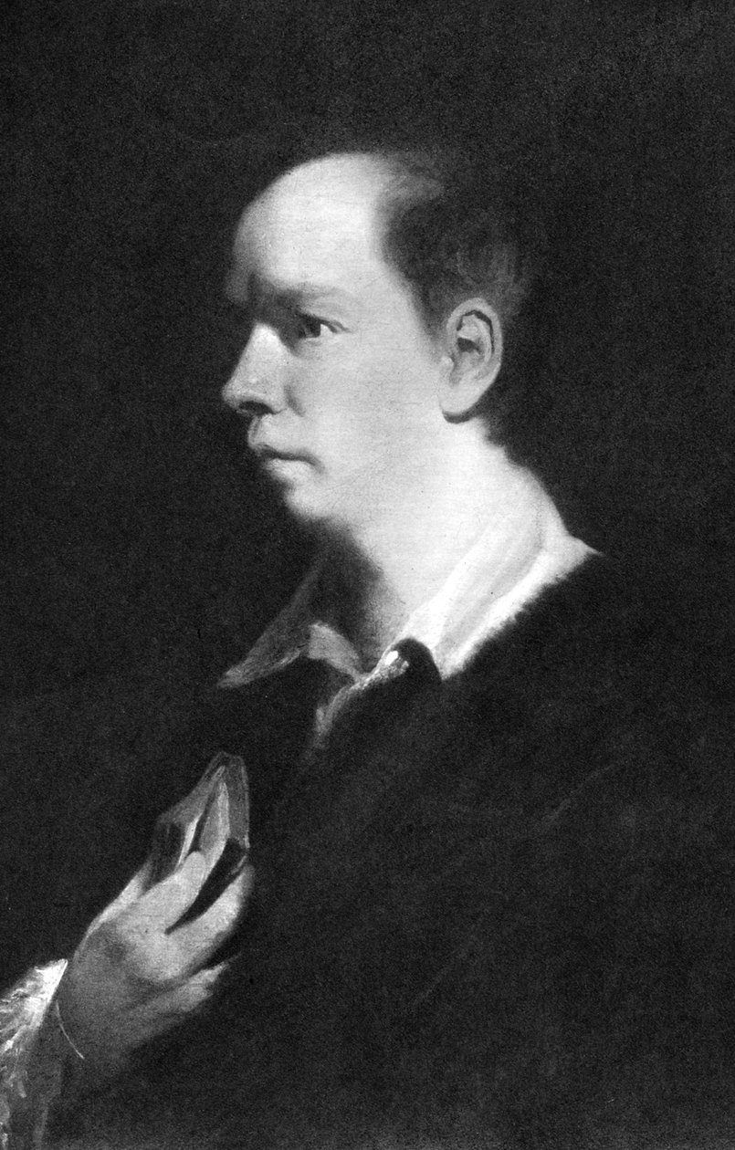Oliver Goldsmith, irsk forfatter og lege, 1800-tallet av Unbekannt