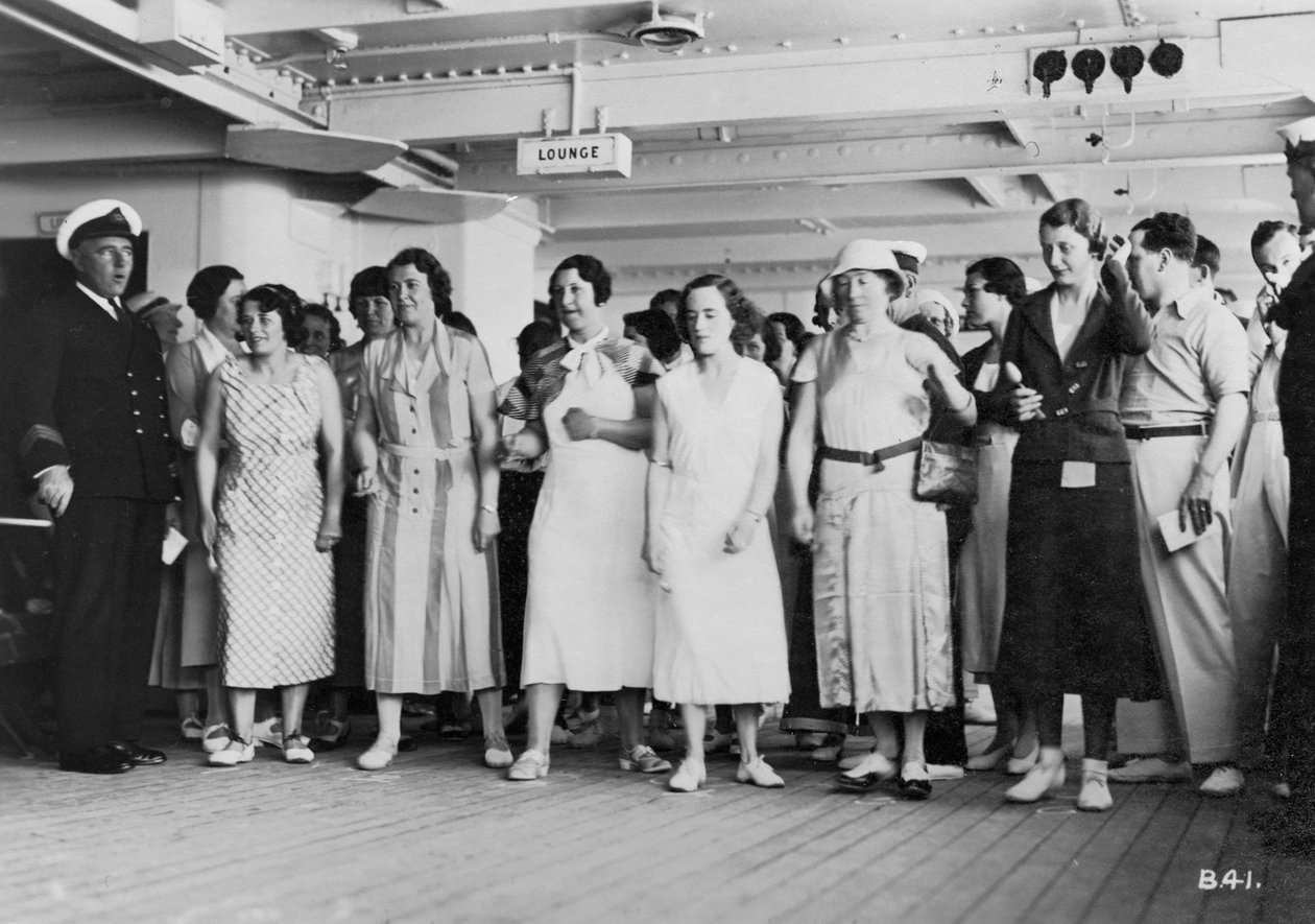 Om bord på RMS Atlantis, c1929-c1939 av Unbekannt