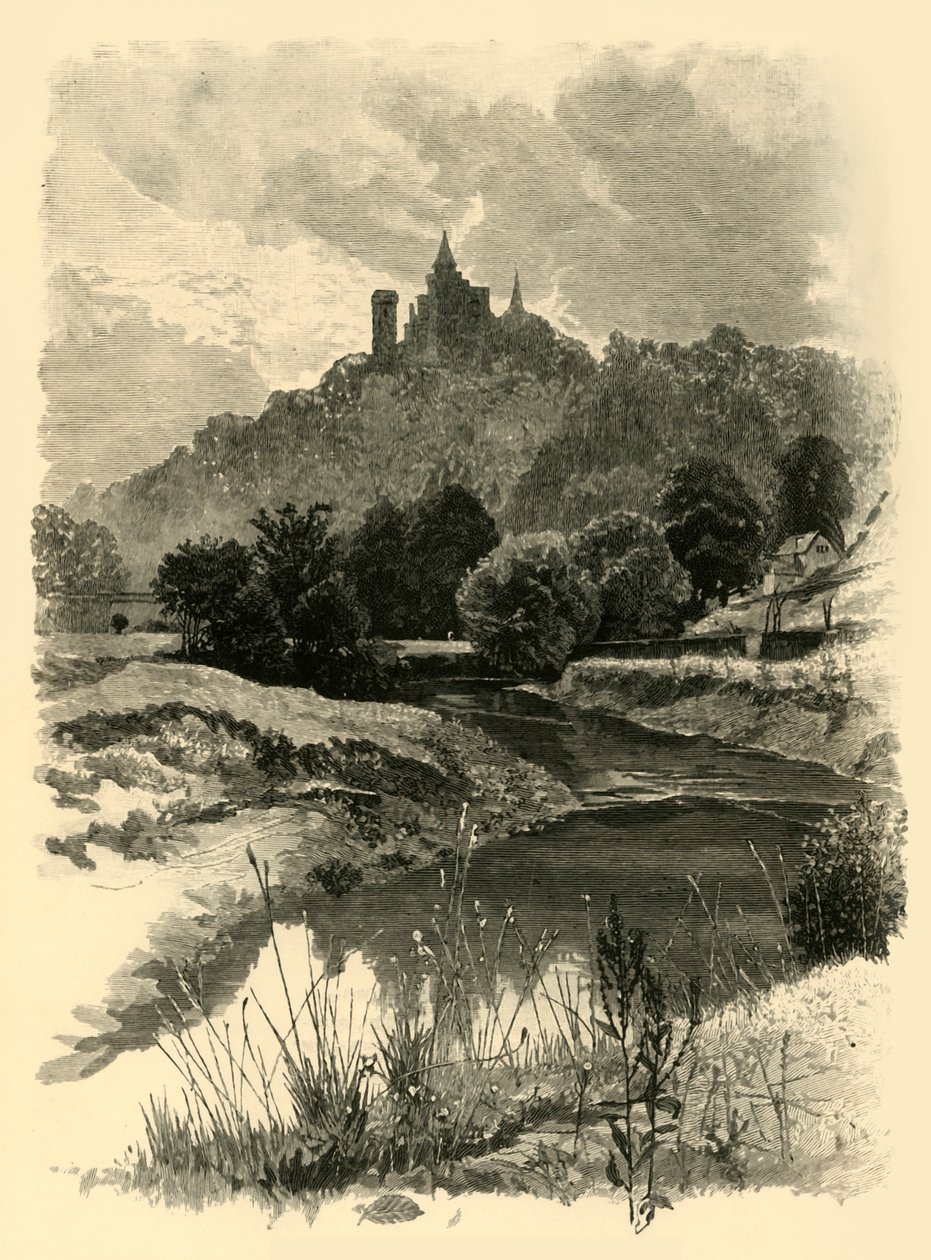 På Churnet, nær Alton Towers, 1898. av Unbekannt