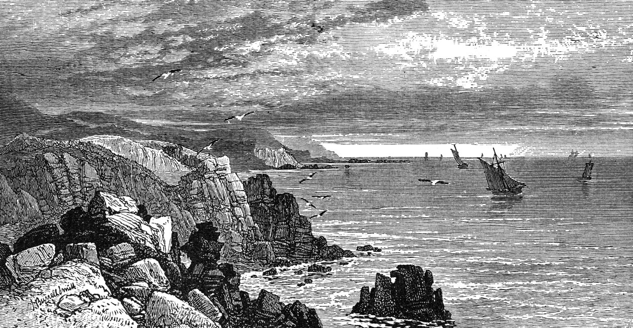 På den korniske kysten, 1900 av Unbekannt