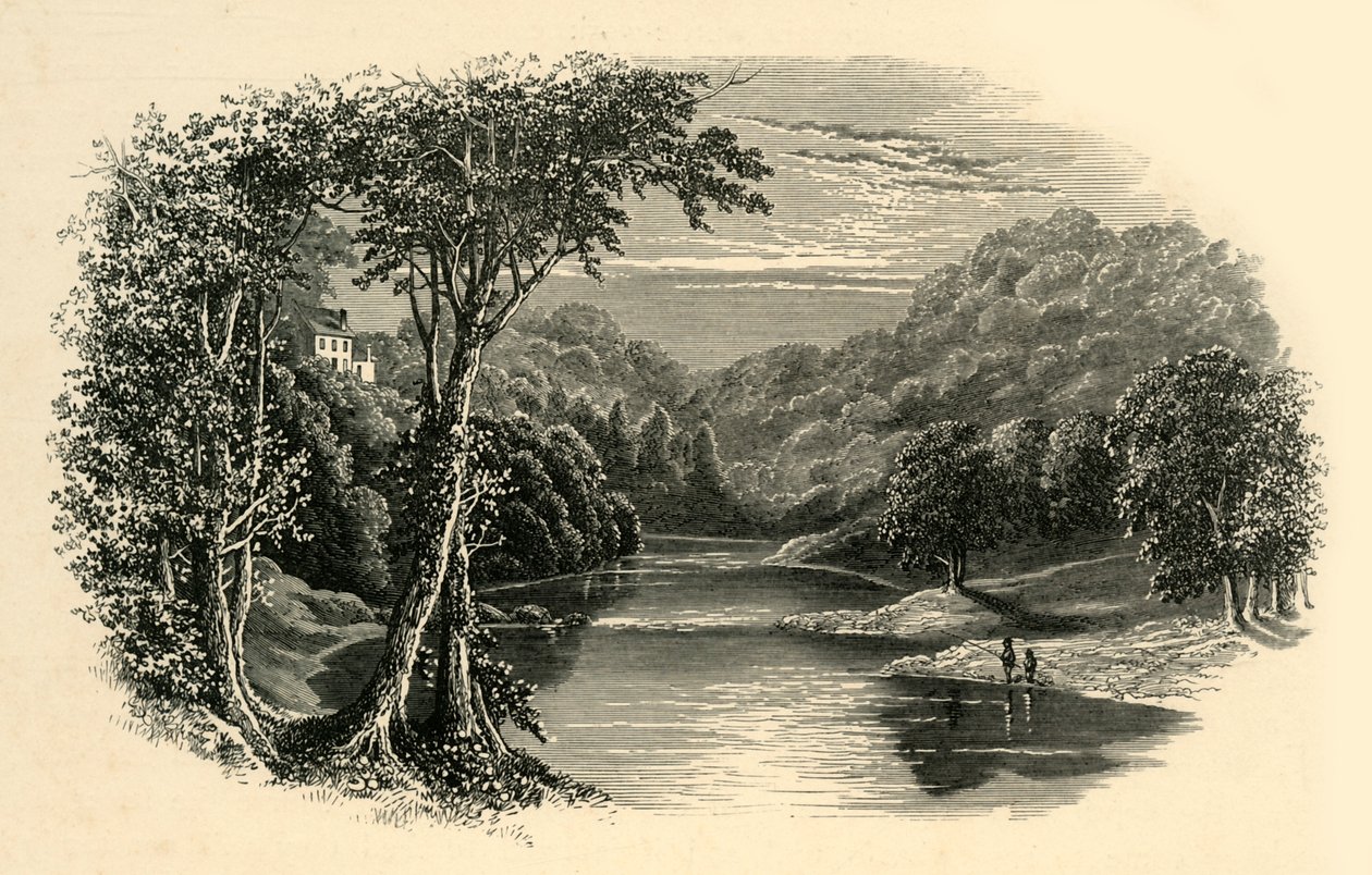 På Hodder, c1890. av Unbekannt