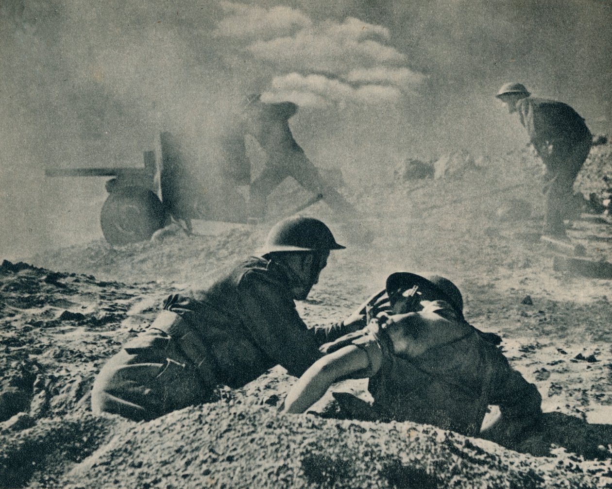 På Tripoli-veien, c1942 1944 av Unbekannt