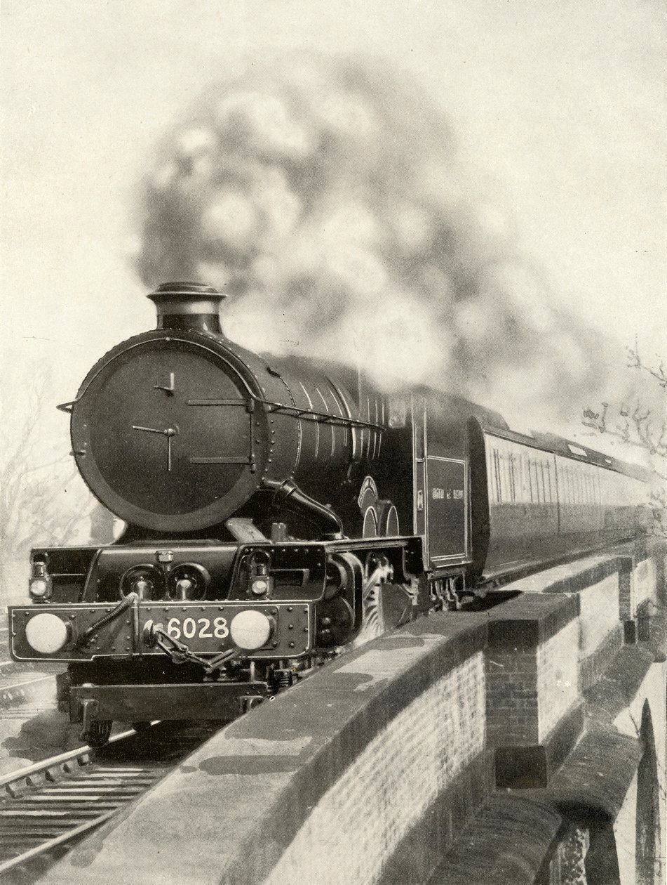 På ruten til Cornish Rivera, Limited. En ekspress på Great Western-linjen, 1935-36 av Unbekannt