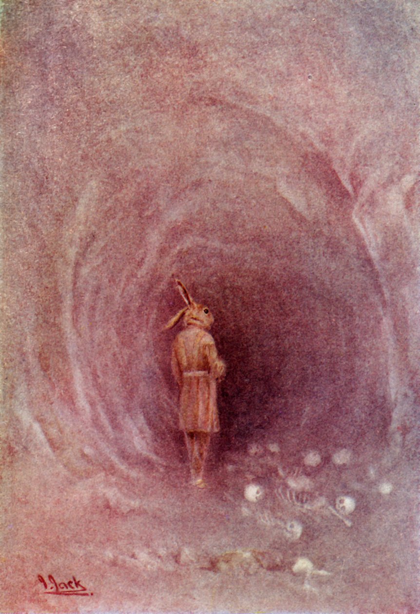"Nok en gang kom kaninen inn, forkledd som en mann", 1914. av Unbekannt