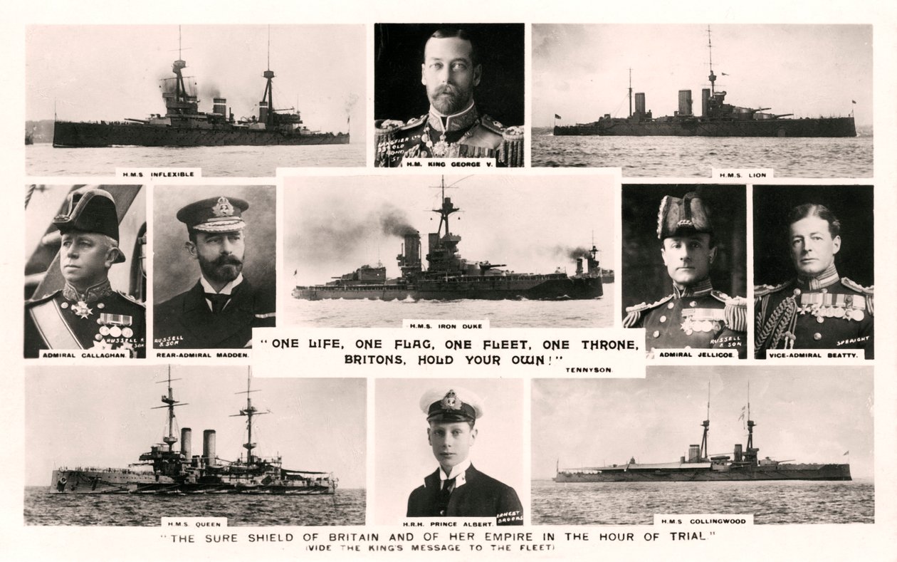 One Life, One Flag, One Fleet, One Throne, Britons, Hold Your Own!, tidlig på 1900-tallet av Unbekannt