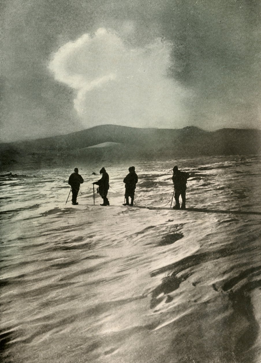 Tusen fot under den aktive kjeglen, 1908, 1909. av Unbekannt