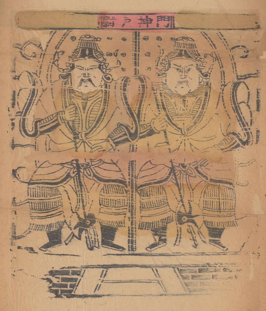 One hundred thirty-five woodblock prints including New Year