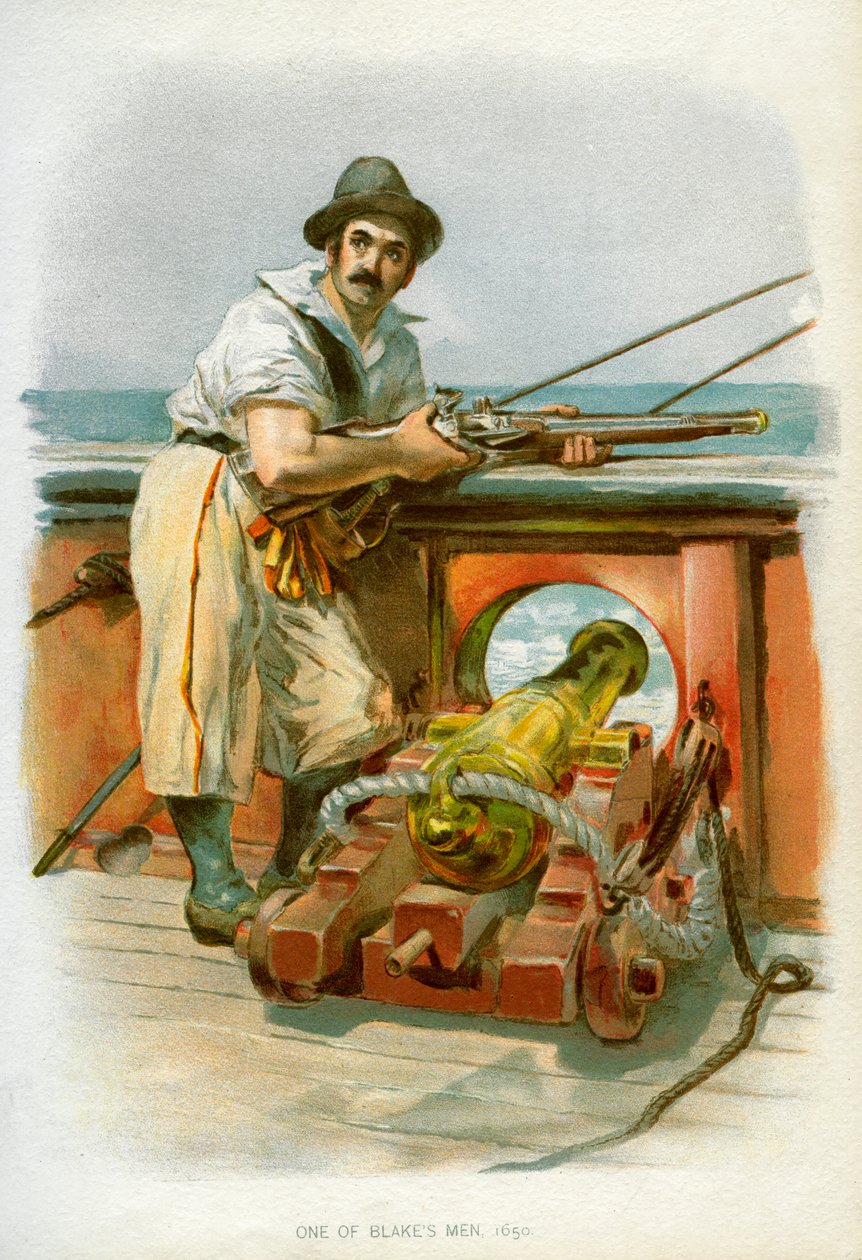 En av Blakes Men, 1650 c1890-c1893 av Unbekannt